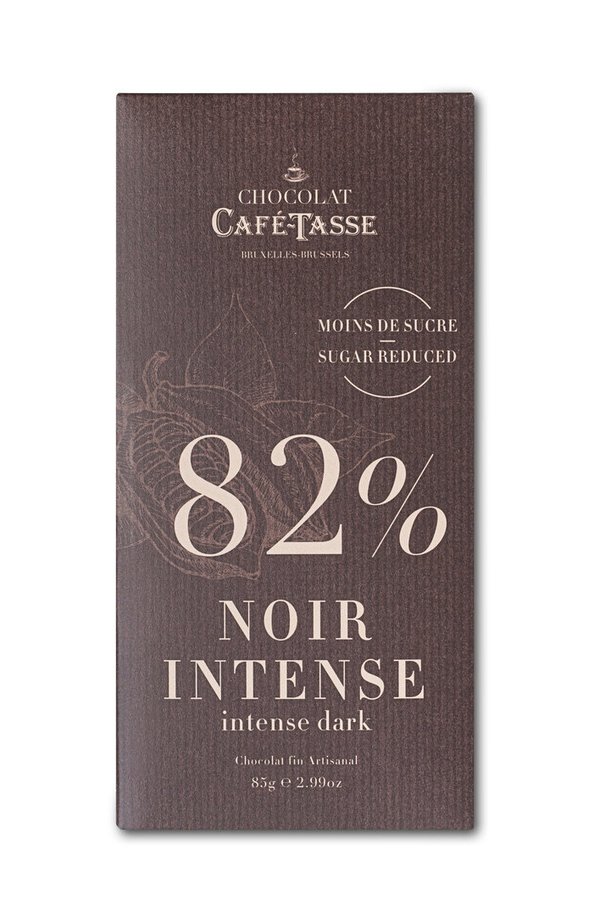 Café Tasse - Noir Intense 82% LÅG SOCKERHALT