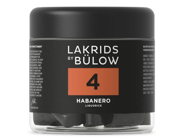 Lakrids by Bulow 4 -Habanero 125g Glutenfri