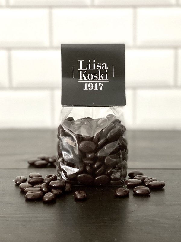 Mocca Beans -mörk choklad med kaffesmak 200g