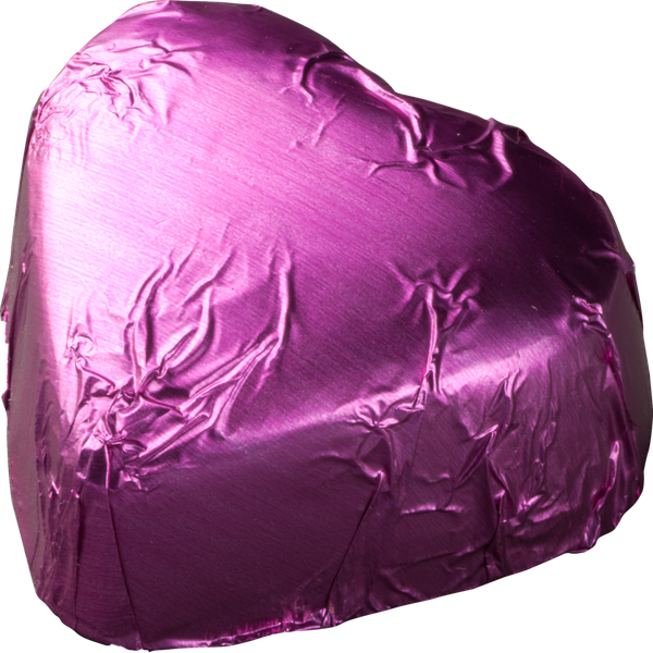 Sydänmuotoiset suklaakonvehdit 190g Pinkki