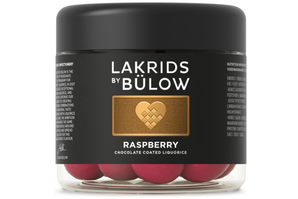 Lakrids by Bulow CRISPY RASPBERRY 125g gluteeniton