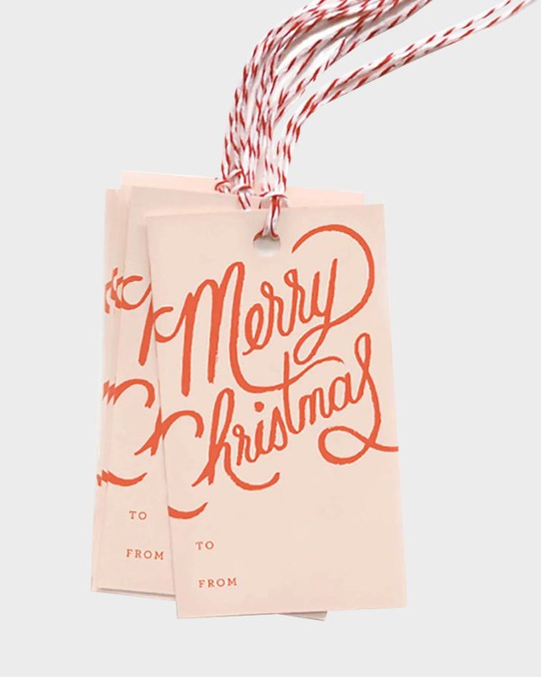 Merry Christmas paketkort 10 st -Rifle Paper Co.