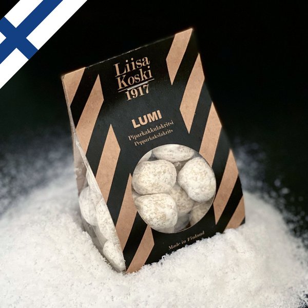 LUMI -kotimainen suklaapäällysteinen piparilakritsi 170g
