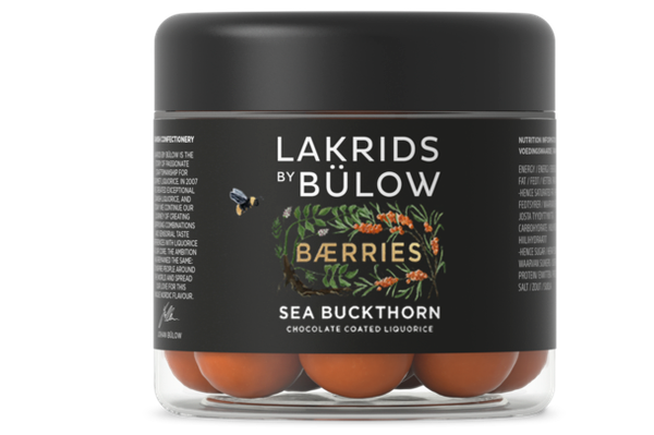 Lakrids by Bulow BÆRRIES -Sea Buckthorn 125g glutenfri