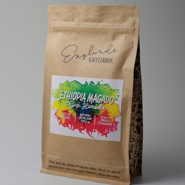 Ethiopia Magado -Englunds Kaffefabrik 250g -ljusrostat
