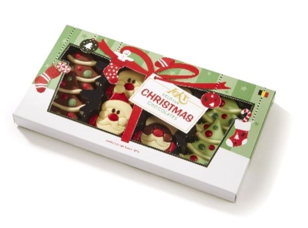 Suklaiset jouluhahmot - Ickx Chocolatier 95g