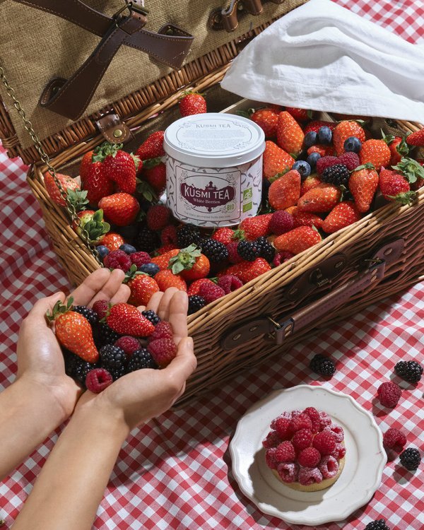White Berries pussitee 20kpl -Kusmi Tea LUOMU