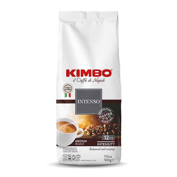 INTENSO -Kimbo il Caffè di Napoli 500g -Tumma paahto