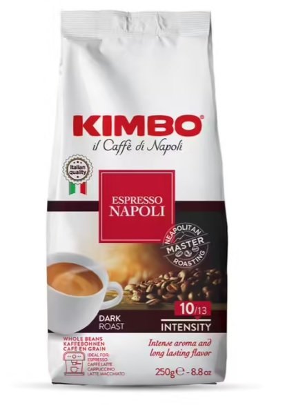 ESPRESSO NAPOLI -Kimbo il Caffè di Napoli 500g -extra mörkt rostat