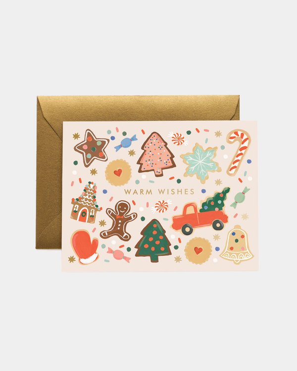 Holiday Cookies Joulukortti -Rifle Paper Co.