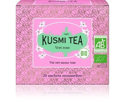 Green Rose tepåsar 20st -Kusmi Tea EKOLOGISK